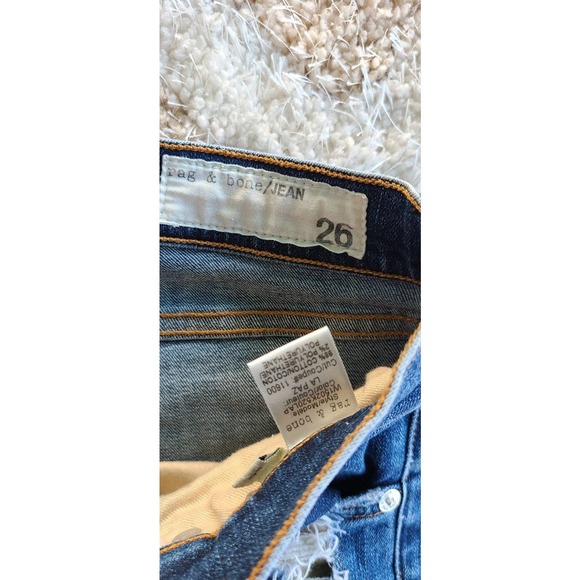 Rag & Bone Skinny Destroyed Jeans Size 26 - Picture 5 of 6